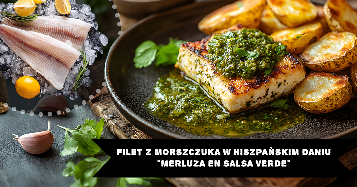 Merluza en salsa verde – morszczuk po hiszpańsku