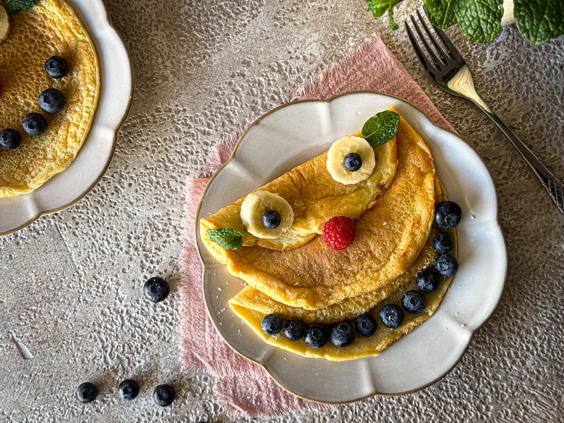 puszysty omlet
